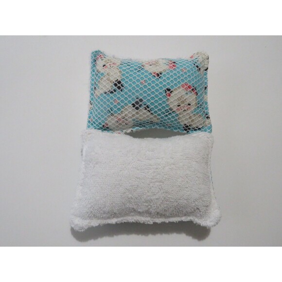 Reusable Dish Sponge, Cat Dish Scrubby, Set of 2 - Picture 4 of 4